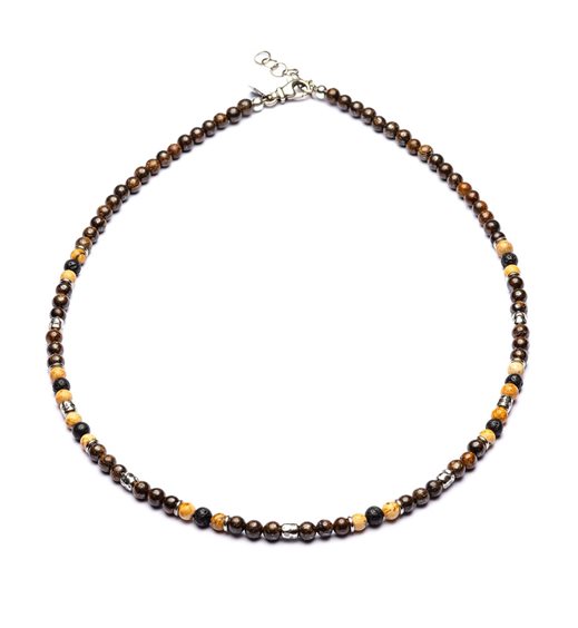 Necklace Antracite Girocolli in Semiprecious stones Pietre dure CLA24 MATERA - CLA24 MATERA